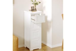 Bealife Szafka łazienkowa z 4 szufladami, nadaje się do łazienki, sypialni, kuchni, korytarza