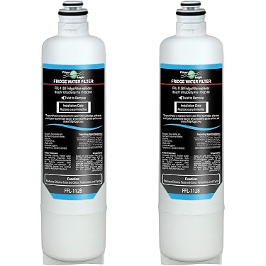 ICEPURE Filtro acqua per frigorifero Compatibile Con Bosch Ultra Clarity 644845/Siemens/Neff Miele 740560/00740560/9000194412/REPLFLTR10/Haier 0060820860 0060218743, 3 pezzi