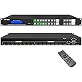 MT-VIKI HDMI Matrix 8x8, HDMI Matrix Switcher & Splitter 8 in 8 out UHD 4K@30Hz Support HDCP 1.4 EDID IR Remote, RS-232, LAN Control, Power Off Memory Function, Built-in US ADI Chip