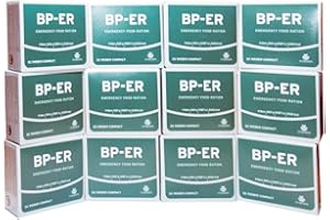 Lebenskraft BP ER Elite Emergency Food del produttore leader - Alimenti a lungo termine - prodotto senza BPA e sigillato ermeticamente - alimenti di emergenza per le emergenze