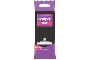 Polyform Premo Sculpey Polymer Clay 8 oz Black