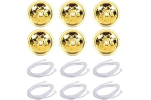 Alipis Mèche Flottante pour Lampe À Huile Mèche De Remplacement en Fibre pour Bougie DIY Accessoire pour Fabrication De Bougies 4 X 4 X 0.28 Pouces Utilisation Longue Durée Et sans Fumée