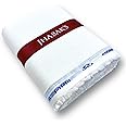 JHABAK'S Unstitched 100% Pure Cotton Shirt & Kurta Fabric for Men - Pure Cotton Material - 1.60m Shirt Piece Cloth, White, Solid