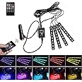 English Robin Led strips Lights Colour Changing Strips [Full car Kit]. Waterproof RGB Strip Light Tape for car interior Decoration - Mood Lighting for cars
