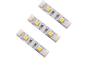 BRIKSMAX LED Strip Lights Warm White Small for DIY Lego/Moc Lighting(3 Pack)