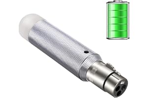 Wireless DMX, Kabelloser DMX512-Empfänger mit integriertem Akku, verwendet mit DMX Controller, für Moving Head und Disco Licht