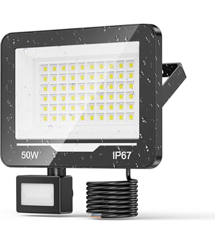 Proiettore LED 50W Proiettore 5000LM Faretto Faro Esterno - Foto 5