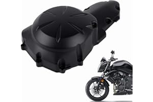 XMT-MOTOR Motor Izquierda Cárter de la Cubierta del Estator Adecuado para Kawasaki ER-6N 2009-2010 Ninja 650R 2009-2011 650 ABS 2014-2017