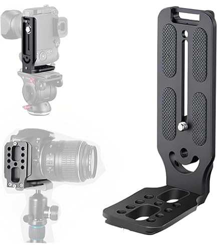 FOTGA Piastra A Sgancio Rapido A L Per Canon EOS 70D 80D 90D | Compatibile Arca Swiss Con Fori Accessori