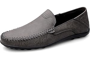 Remxi Herren Mokassins Slippers Lederschuhe Slip On Penny Loafers Fahren Klassische Bussnis Derby Oxford Schuhe