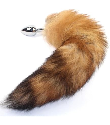 1 Set 40 cm Coda di Volpe Plug Anale Sexy Peluche Orecchie 1 Set 40 cm Coda di Volpe Plug Anale Sexy Peluche Orecchie