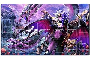 Mlikemat New Playmat Yubel Trading Card Game CCG TCG OCG Mat + Free Bag (ZD014-18-A)