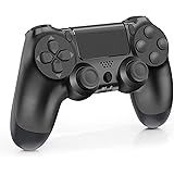 PS4 Wireless Game Controller,Playstation 4/Pro/Slim/PC Wireless Controller,Touch Panel Gamepad,Dual Vibration and Audio Funct