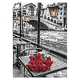 Wishwin Retro Diamant Malerei Mosaik-Kreuz-Stich-Sets Home Hotel-Wand-Dekor