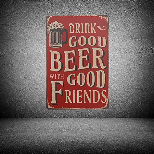 Vintage Metall Blechschild Plaque Wandkunst Plakat Blatt Café Bar Pub Bier – 01 - 3