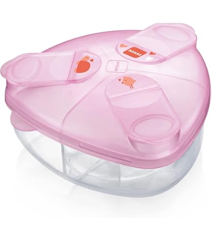 Draagbare melkpoederopbergdoos met lepel, 1700 ml, verzegelde