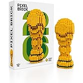 D&uuml;nya Kupası Tasarımlı B&uuml;y&uuml;k Par&ccedil;alı Blok Oyuncak Seti Big Pixel Brick Set