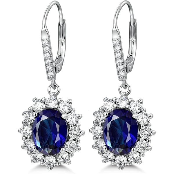 Gulicx Orecchini Pendenti Vintage In Argento 925 – Zirconia Cubica Nera E Trasparente – Cod. SE040b