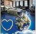 Produktbild Xcmb 3D Tapete 3D Pvc Flooring Custom Mural Waterproof  Floor Sky White Clouds On Earth Painting Picture Photo 3D Wall Room Murals Wallpaper-300Cmx210Cm