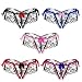 Produktbild Tiffley Time 5er Pack Damen Spitze Strings Tangas Unterhose Dessous Spitze Thong Sexy Attraktiv Unterhose Unterwäsche Damenwäsche Set - Tanga im Schritt Offen