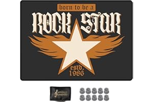 YUANZHOU Drum Rug Drum Mat Soundproof Mat For Bass Drum Snare And Other Musical Instrument Mat 120CM×80CM,B