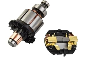 ARMYJY DeW-alt 18V Motor Armadura Y Cepillo SDS Hammer Drill Para DCH243 DCH253