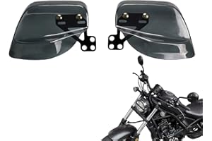 Rianpesn Paramanos Viento Moto, Deflector Viento para Motocicleta, Viento para Motocicleta Accesorios Motor universales para Motociclismo