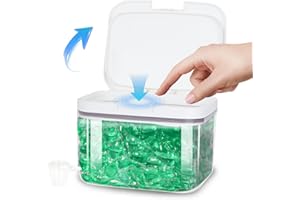 sunal Laundry Pods Storage Container For Room Organization, 2.8L Large Capacity Laundry Powder Container with Airtight Lid for Detergent, Scent Booster Storage