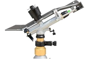 Uzman-Versand 1,5" Profi Impulsbetriebs-Beregner, Yuzuak Atom 28,Industrie Sprinklerpistole Oberflurregner Impuls-Beregner, Kreisregner Schwinghebelregner, Schwinghebelregner Impulsregner,