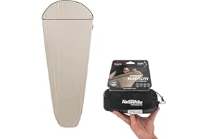 Naturehike śPiwóR Kabinowy, Bardzo Elastyczna, Lekka I Niewielka Podszewka śPiwora, Idealna Do WęDróWek Z Plecakiem, Kabin, KempingóW I Hoteli