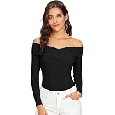 ILLI LONDON Women's Off-Shoulder TOP