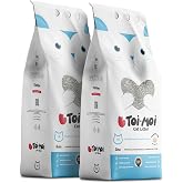 TOİ MOİ 2&rsquo;li Avantaj Paketi Sodyum Bentonit Kedi Kumu - Marsilya Sabunu Kokulu 2x10L