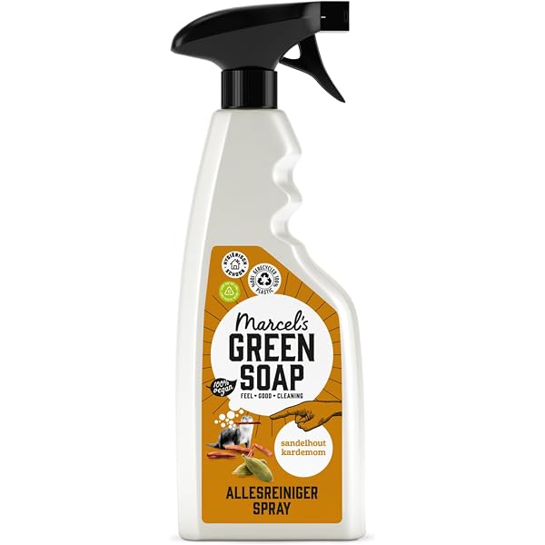 Marcel's Green Soap Handseife Nachfüllpack – Argan & Oudh, 6x500 Ml, Vegan, 97% Biologisch Abbaubar