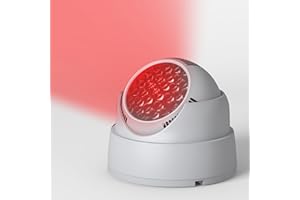 NEWZEROL Ir Illuminator Infrarotlampe Kompatibel Quest 3/Quest2/Quest/PS VR2/Pico 4 No-Light Disturbance, Hochempfindliches Nachtsicht-Zusatzlicht mit Europäischem Standard-Schalteradapter(1,5 m) Weiß