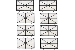 Dropfree Roboter Schwimmbad Reiniger Filter, 8 Pack Kartuschen Filter Platten für Dolphin M400 M500 und CC 9991432-R4