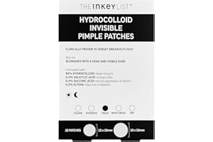 The INKEY list Patchs invisibles hydrocolloïdes à boutons