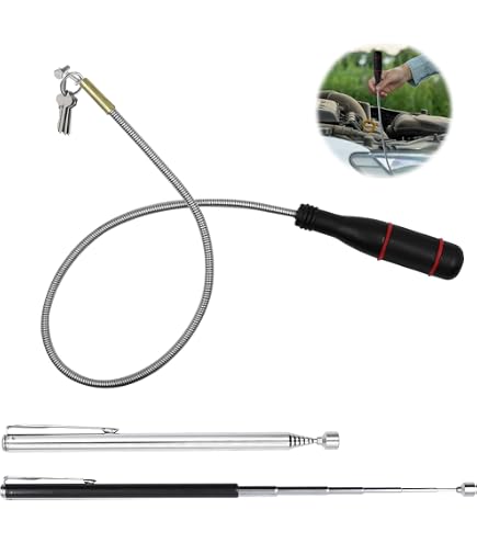 GEDORE Mini Magnetic Lifter - 400mm Flexible Shaft, 3mm Diameter, For Retrieving Small Metal Parts - View #7