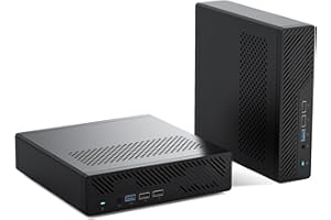 ‎MINIS FORUM MINIS FORUM MS-01 Mini Workstation Intel Core i5-12600H (vPro Enterprise Support) Mini PC,32GB RAM 1TB SSD,2X 10Gbps SFP+/2X 2.5G RJ45/2x USB4/HDIM/1x PCIe4.0x16 Slot/Support 3X M.2 2280/22110/U.2 SSD