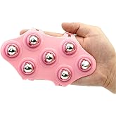 Busstier 7 Bilyeli V&uuml;cut Masaj Aleti, Derin Doku ve Rahatlama Masajı i&ccedil;in Ergonomik Tasarım