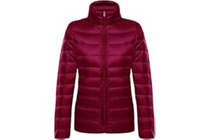 Pengniao Abrigo Plumas Ultralight Mujer Plumiferos Ligeros Mujer Abrigos Plumon Acolchado Chaqueta Plumifero Ligero Corto Señora Ultraligero Chaquetas Invierno Cazadoras Chaquetones Tallas Grandes