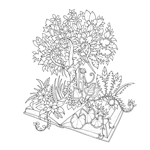 Magical Jungle: An Inky Expedition & Colouring Book (Colouring Books)