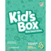 Kid's Box New Generation Level 4 Activity Book with Home Booklet and Digital Pack English for Spanish Speakers