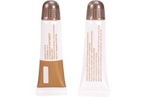 TBEST Ungüento de Vitamina AD, Ungüento A&D, Tubo de Ungüento de Vitamina A y D de Fougera, Juego de 10 Piezas para el Cuidado Posterior del Tatuaje, Maquillaje Permanente, Reparación