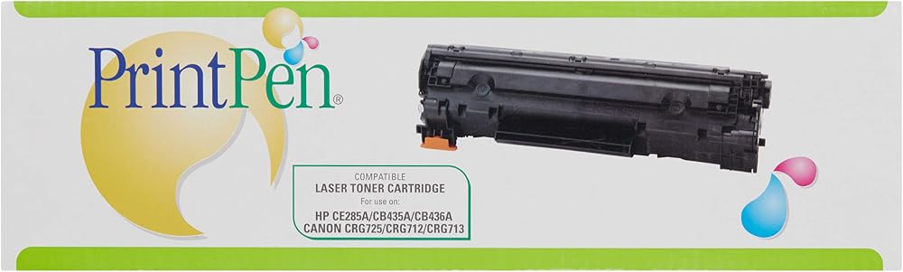 Printpen Ce285A,Cb435A,Cb436A & Can. Crg-712,713,725 Muadil Toner