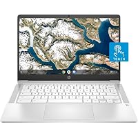HP Chromebook 14 Intel Celeron N4020-4GB SDRAM/64GB eMMC + 256GB Expandable Storage 14inch(35.6 cm) Thin & Light…