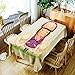 Produktbild OVVO Kreative Tischdecke Startseite Gedruckt Polyester wasserdicht Nordic Chinese Couchtisch Tischdecke Dekoration TV Schrank Schuhschrank Tuch Moderne Tischdecke Tischdecke zum Essen