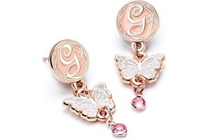 Wicked Glinda - Drop Butterfly Unisex Ohrring silberfarben Zinklegierung Fan-Merch, Filme, Geschenke