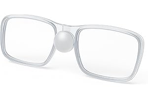 ‎KHROOM Khroom Brillengläser Sehhilfe speziell für Schnorchelmasken z.B. Seaview Pro, Y, X, BC, 180, Z - für Kurzsichtige und Weitsichtige | individuelle Linsen -6.0 bis +6.0