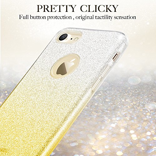 Funda iPhone 7  ESR C  rcasa Resistente Llamativa  Protecci  n a la Pantalla  Logo Protegido  Apple iPhone 7 -Oro Gradual
