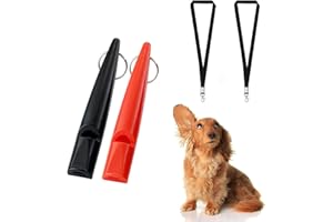 dinghaole Profesjonalne gwizdki dla psów, gwizdek szkoleniowy dla psów, aby zatrzymać szczekanie, gwizdki treningowe do wycofywania i szkolenia psów, urządzenia sterujące gwizdkiem dla psów ze